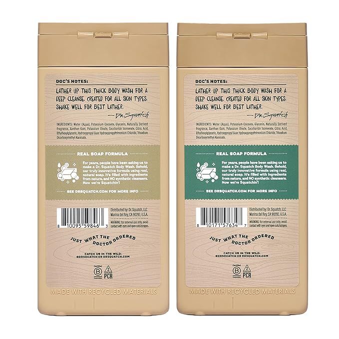 Dr. Squatch Natural Men's Body Wash Shower Gel - Image 7