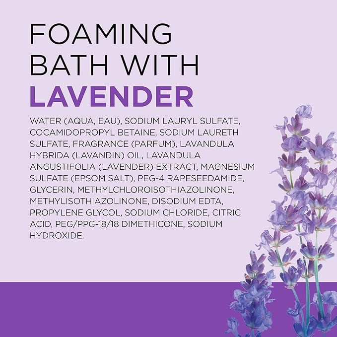 Dr Teal's Foaming Bath with Pure Epsom Salt, Soothe & Sleep with Lavender - Image 7