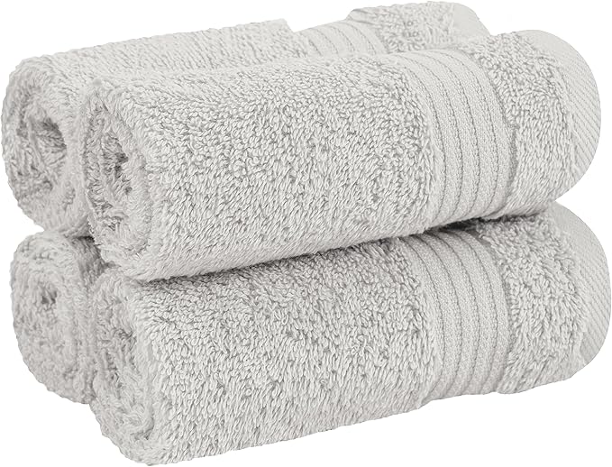 Cotton Paradise 100% Cotton Turkish Washcloth Set - Image 5