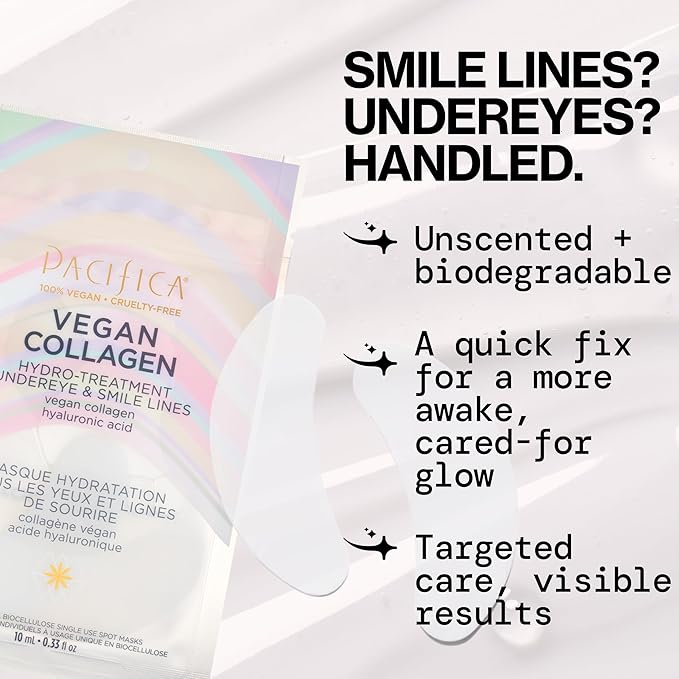 Pacifica Undereye & Smile Mask Set – Vegan Collagen Hydro Treatment - Image 2