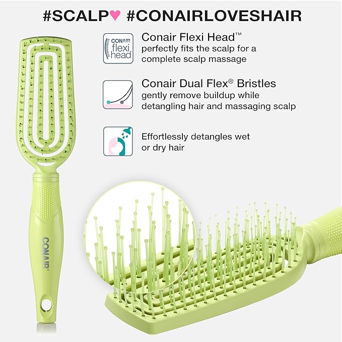 Conair Scalp Care Detangling hairbrush - Image 3