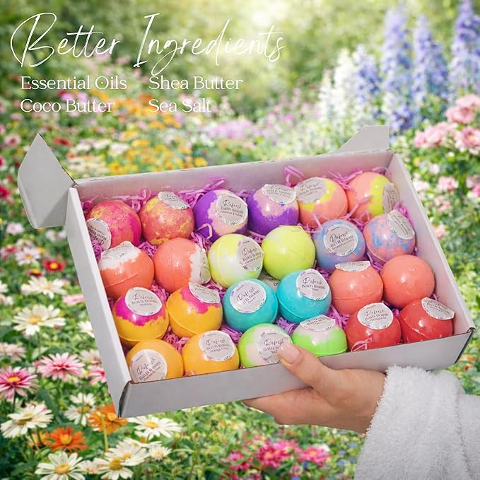 EvolutionUSA 24 Refresh Bath Bombs - Image 4