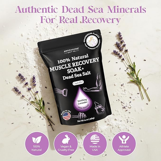 Aromasong Muscle Recovery Bath Soak 3 LB - Image 4