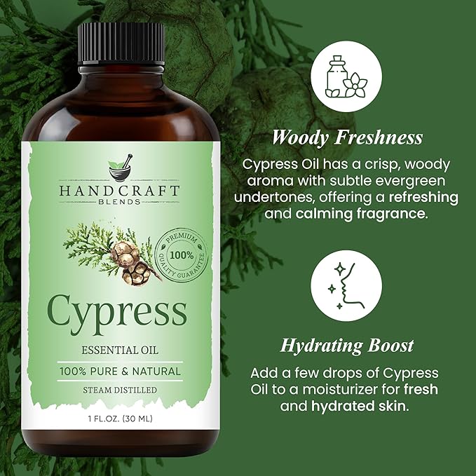 Handcraft Blends Cypress Essential Oil – 1 Fl Oz – 100% Pure and Natural – - Image 4