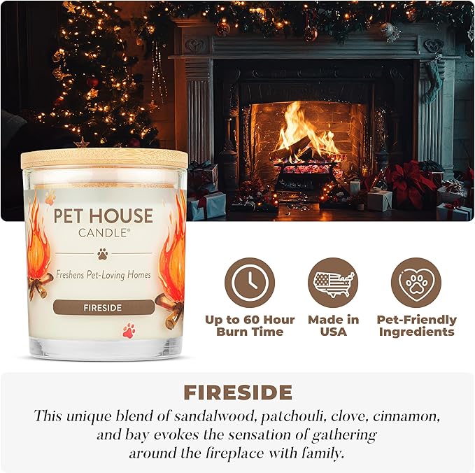 One Fur All Pet House Candles, Long Lasting, Clean Burning, Soy Wax Scented - Image 2
