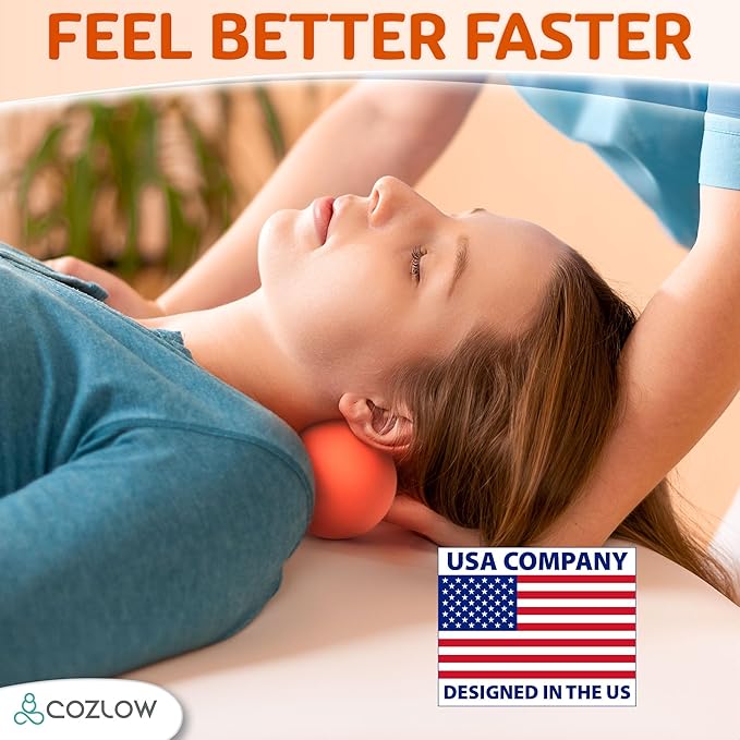 COZLOW Double Lacrosse Silicone Massage Ball - Image 7