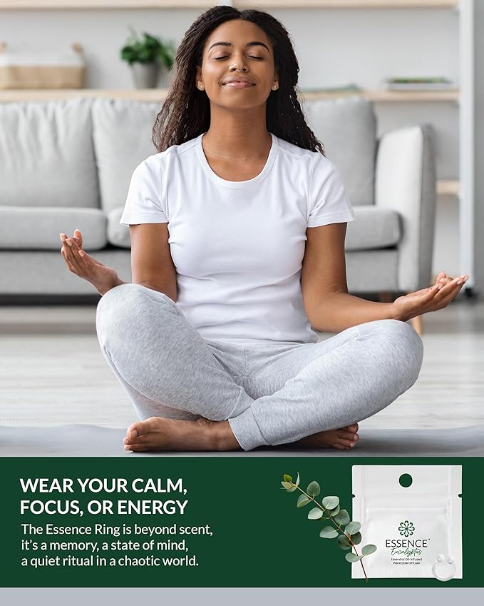 HONÉ Essence Wearable Aromatherapy Nasal Diffuser – Eucalyptus Essential Oil - Image 2