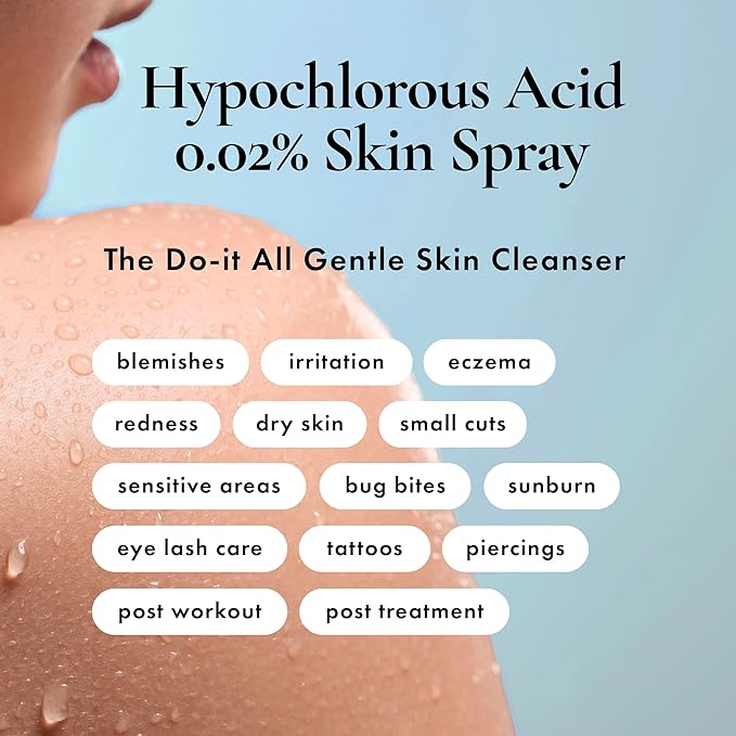 Hypochlorous Acid Spray for Face, Skin & Eyelids – pH-Balanced HOCl Facial - Image 2