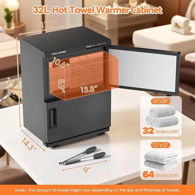 Double Hot Towel Warmer for SPA Professional Towel Heater Machine for Bathroom - Image 3