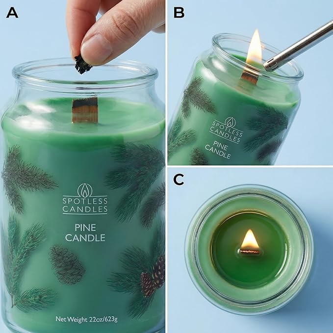 Pine Candle 22oz - Image 5