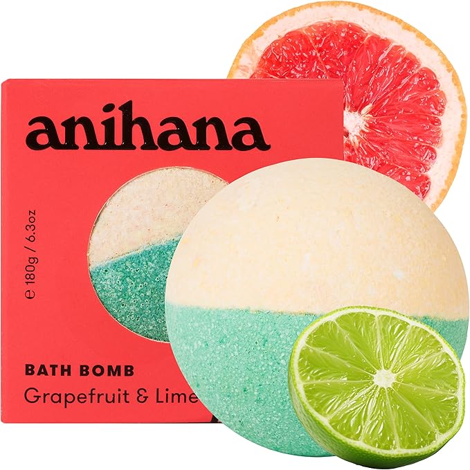ANIHANA Bath Bomb with Coconut Oil, Paraben Free, Hand-Crafted Luxury Fizzers by Anihana
