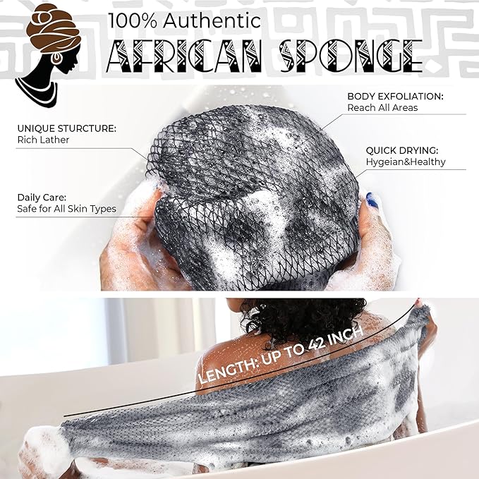 Authentic African Net Sponge - Image 2