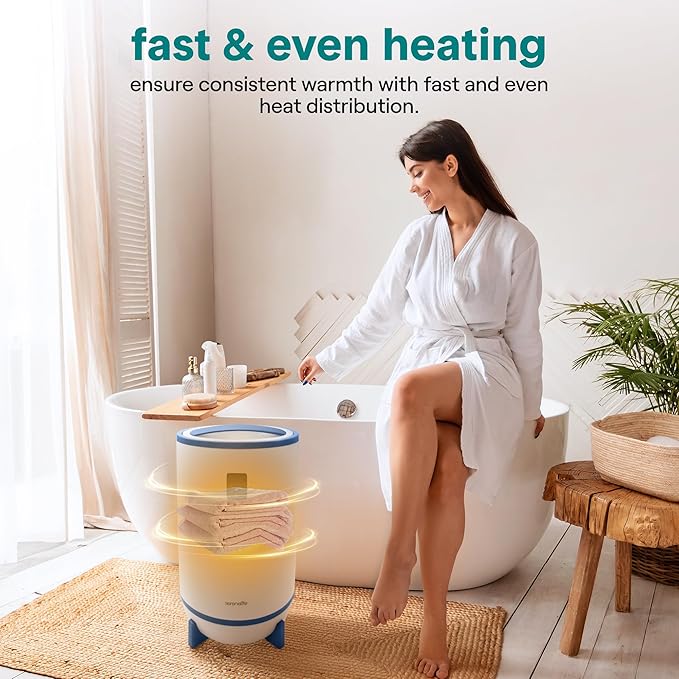 SereneLife Towel Warmer Bucket Style - Image 5