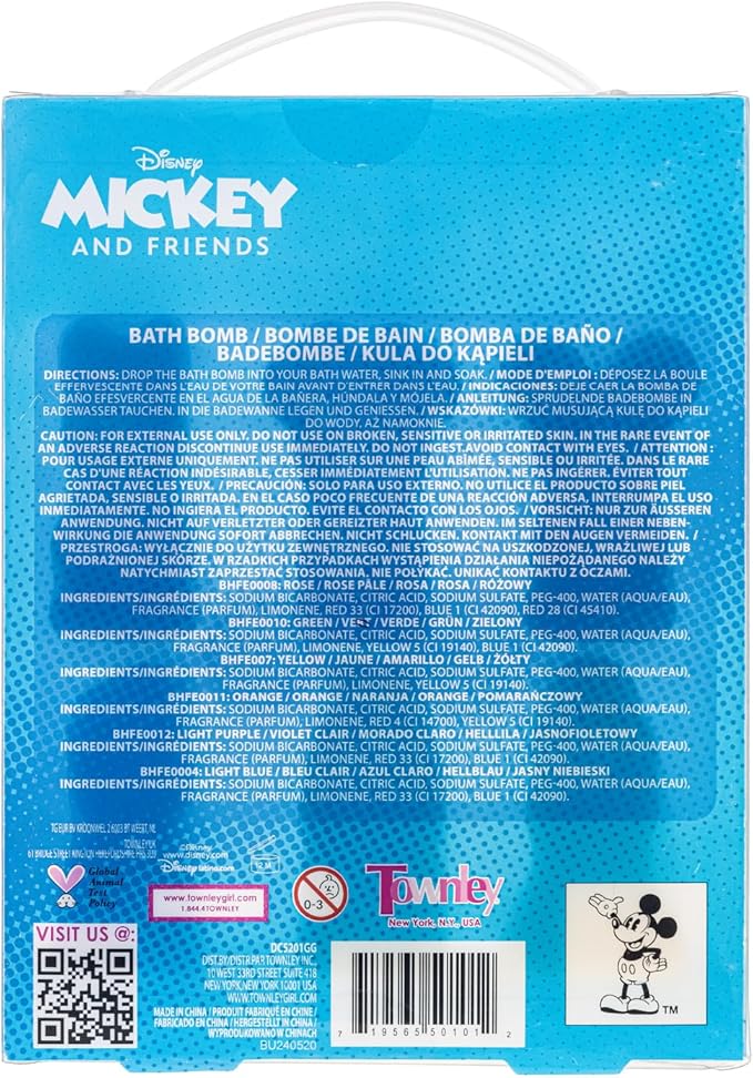 Mickey Minnie and Friends Bubblegum Scented Bath Bombs - Image 9