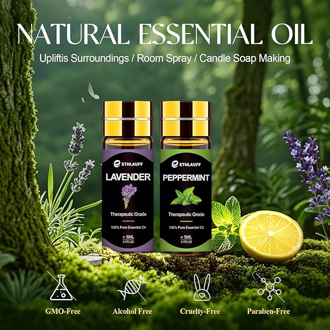 Essential Oils Set, Humidifiers, Skin Care, Fragrance Oil Scent - Image 2