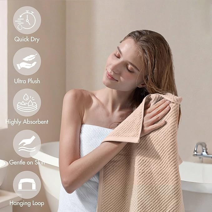 Madison Park 4-Piece Bath Towel Set - Image 6
