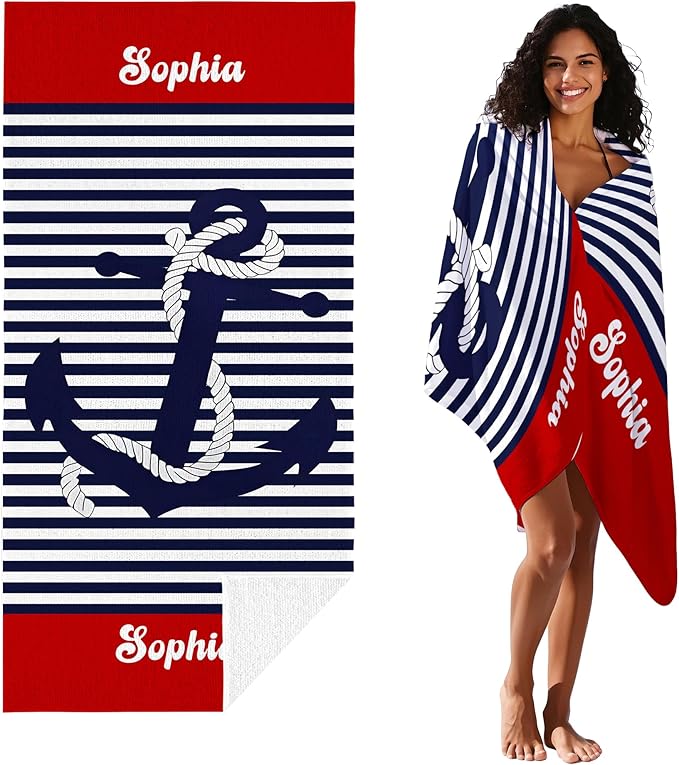 JML Personalized Beach Towel - Image 2