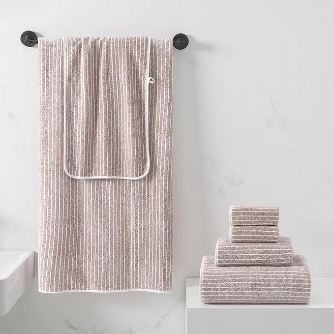 REDKISS Ultra Soft Bath Towels Set of 6 Large 35"x70" | 100% Microfiber - Image 2
