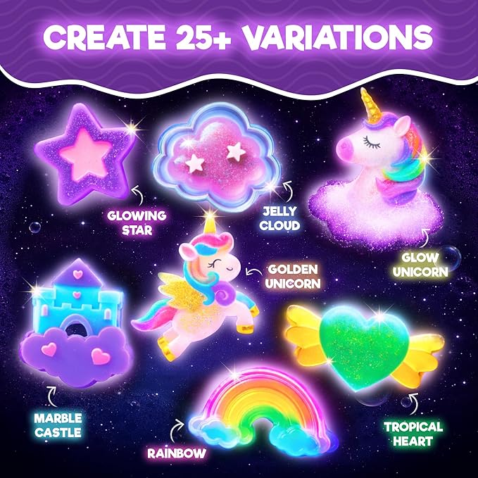 Doctor Jupiter Unicorn Glow Soap Making Kit - Image 3