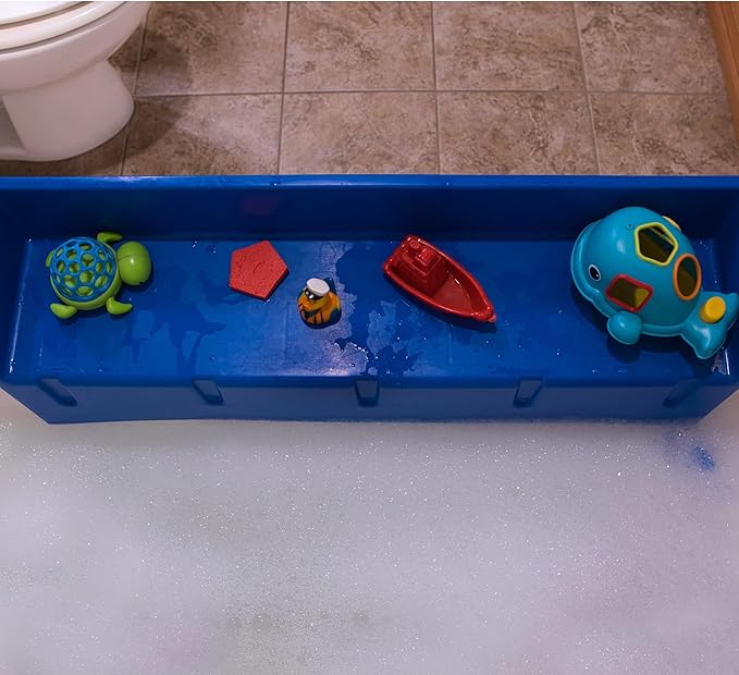 Tub Topper® Bathtub Splash Guard & Bath Shelf - Image 8