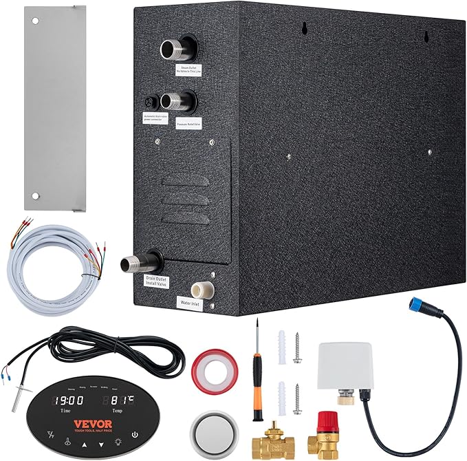 VEVOR Steam Shower Generator, 10.5 kW, Segmented Heating System by VEVOR