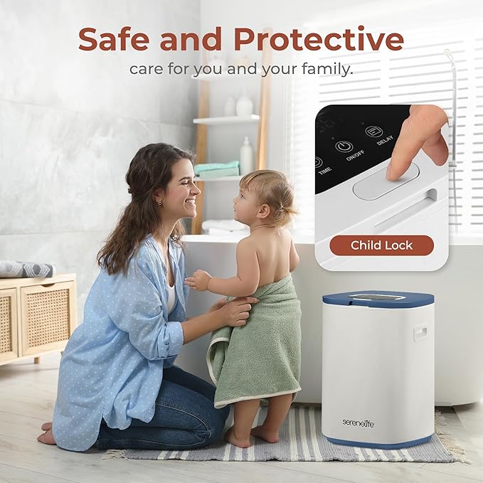 SereneLife Towel Warmer Bucket - Image 5