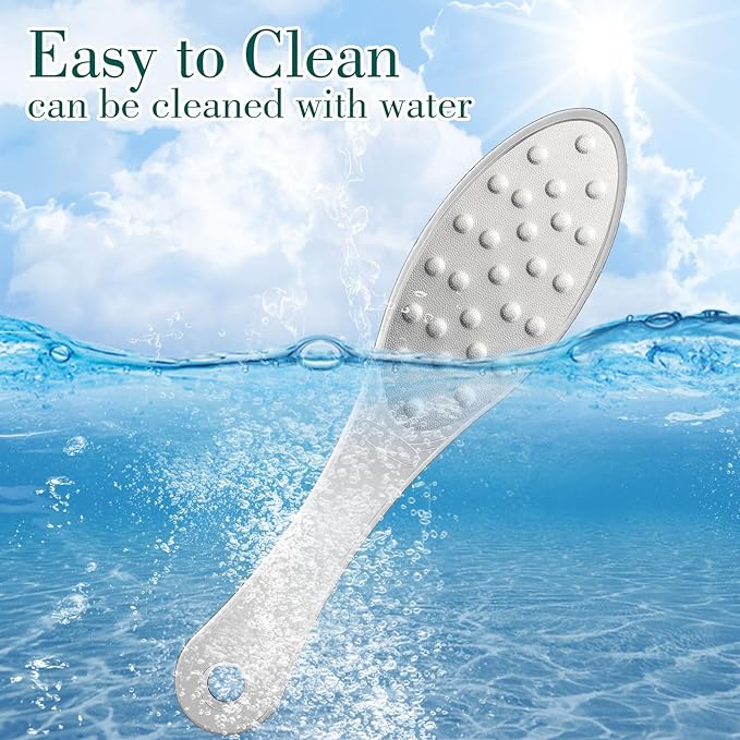 JIEYAO Stainless Steel Foot File, Metal Foot Scraper, Professional Foot File - Image 5