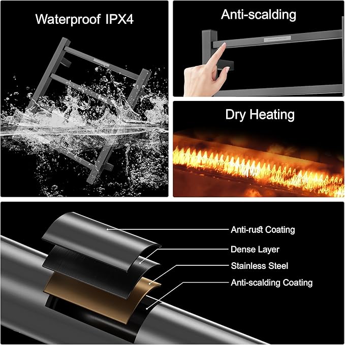 Electric Heated Towel Warmer - Image 5