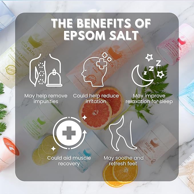 Eco Bath London Muscle and Joint Epsom Salt Bath Soak - Image 4