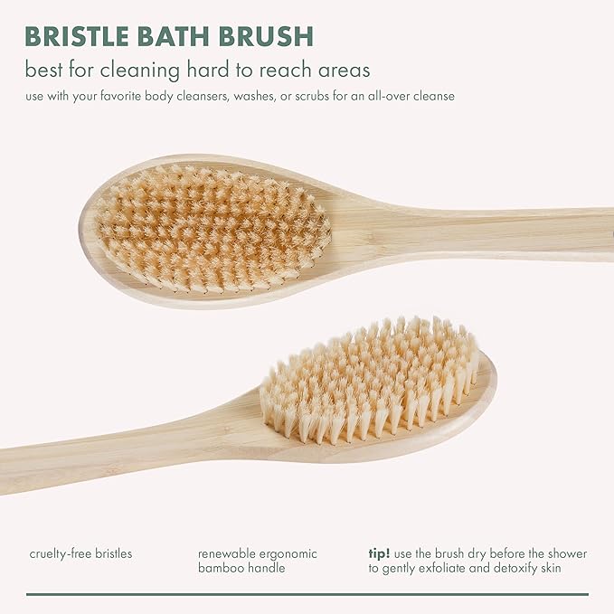 EcoTools Bristle Bath Brush, Shower Body Brush - Image 5