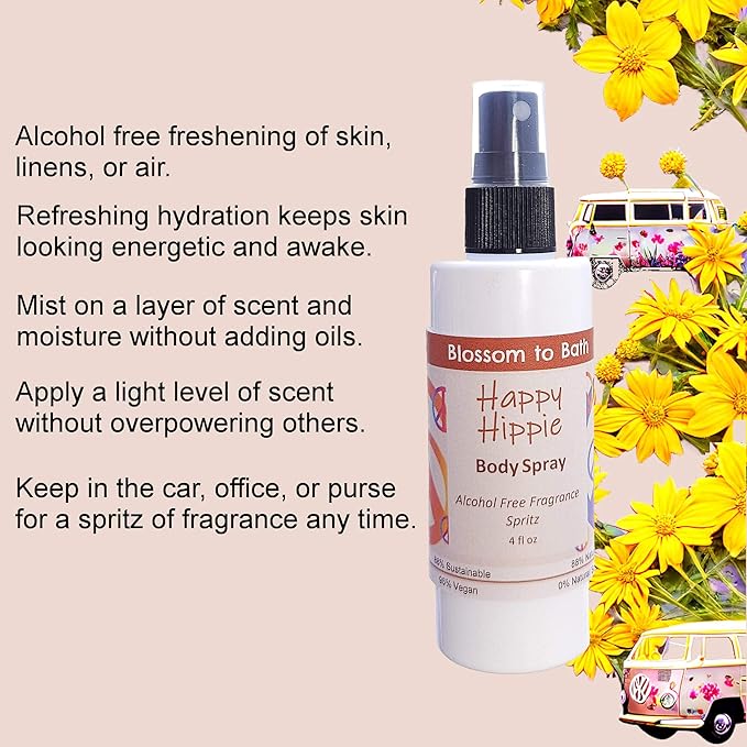 Blossom to Bath Happy Hippie Body Spray - Image 3