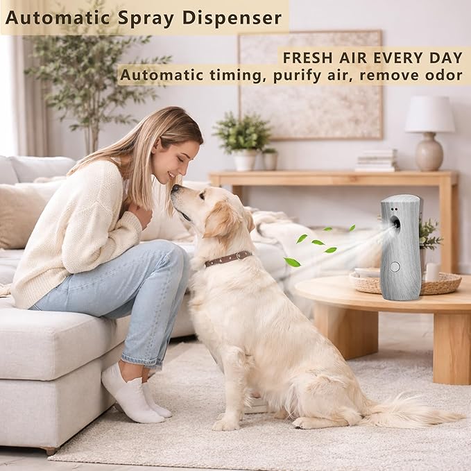 Automatic Air Freshener Spray Dispenser, Free Standing or Wall Mounted - Image 3