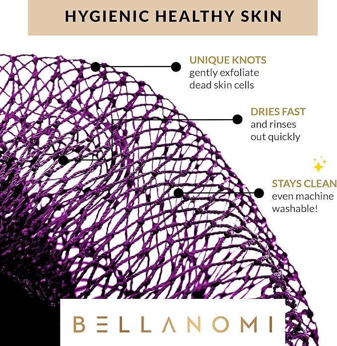 Bellanomi African Exfoliating Net Sponge, Ethically sourced from Nigeria - Image 6