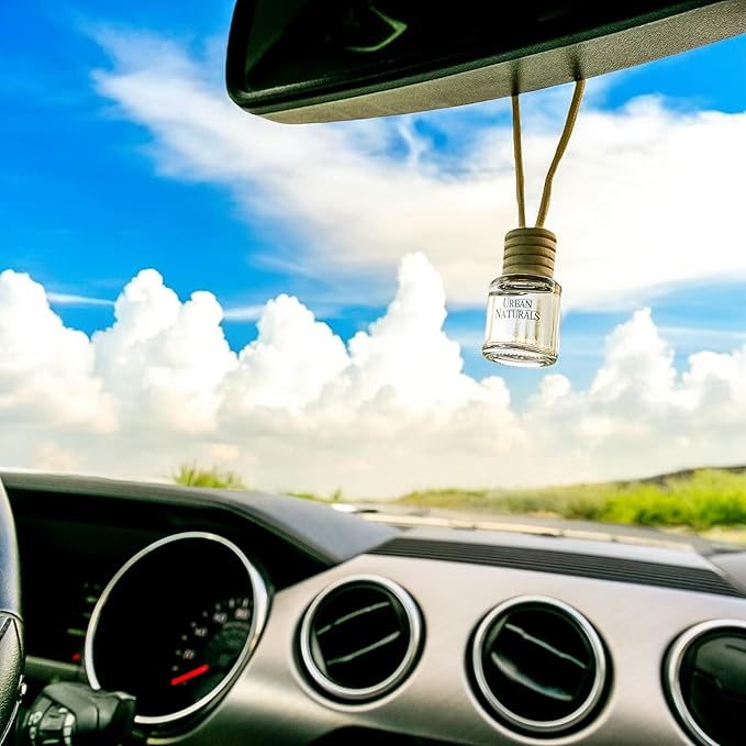 Urban Naturals Car Air Freshener Hanging + Vent Clip, Pistachio Salted Caramel - Image 7