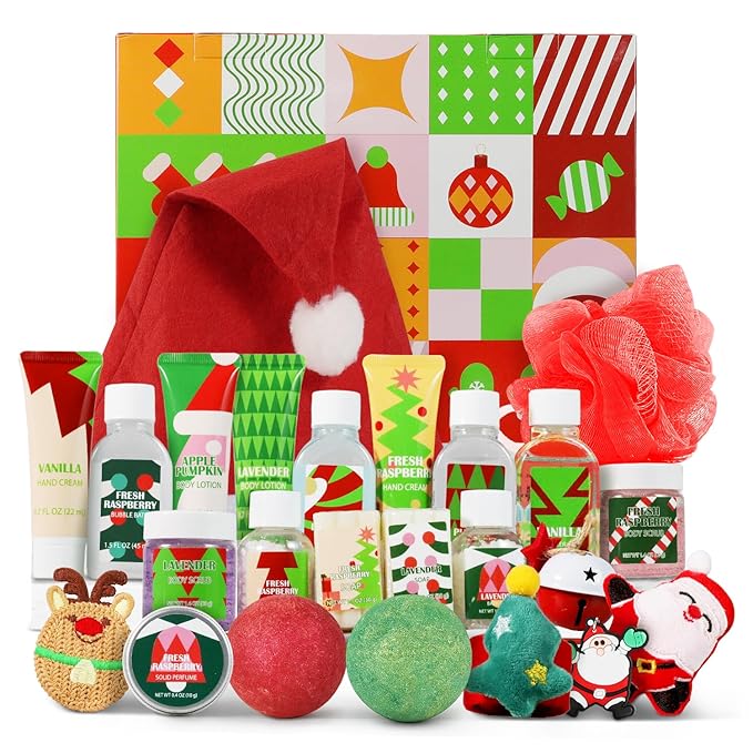 2025 Beauty Advent Calendar Christmas Gifts by BFFLOVE