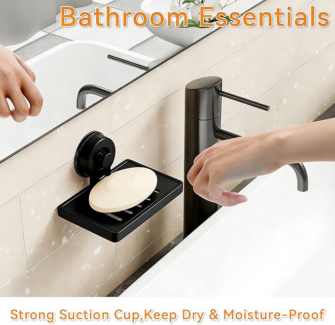 SUOXING 2 Pack Bar of Soap Holder - Image 6