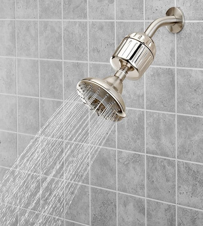 Sprite Showers HO2-BN High Output 2 Universal Shower Filter Housing, Brushed - Image 4