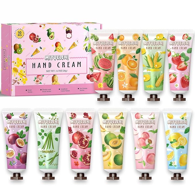 Hand Cream Gift Set 10 Pack, Mothers Day Gifts, Moisturizing Hand Lotion Travel by Unknown