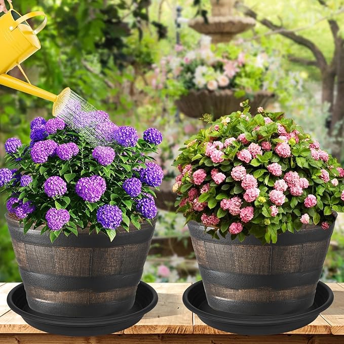 5 Pack of 14 inch Plant Saucer Plant Tray, Plastic Plant Saucer 14 inch - Image 7