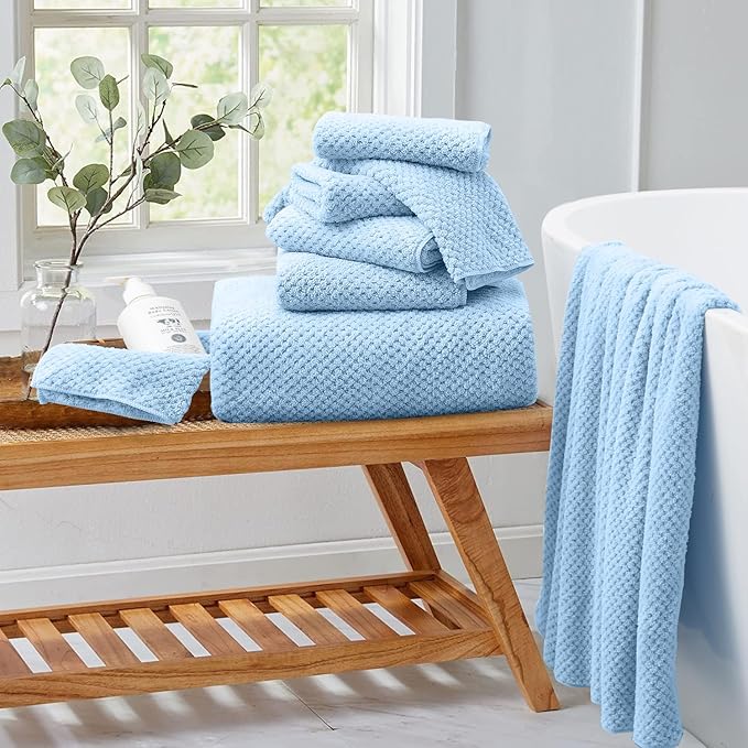 Extra Large Bath Towel Set of 4, Oversized Bath Sheet Super Soft Highly - Image 2