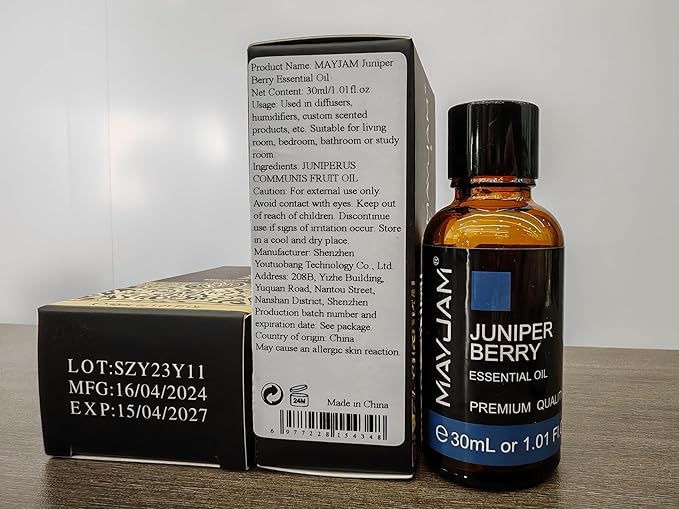 Juniper Berry Essential Oil 30ML/ 1.01FL.OZ, MAYJAM Pure Juniper Berry Oil - Image 9