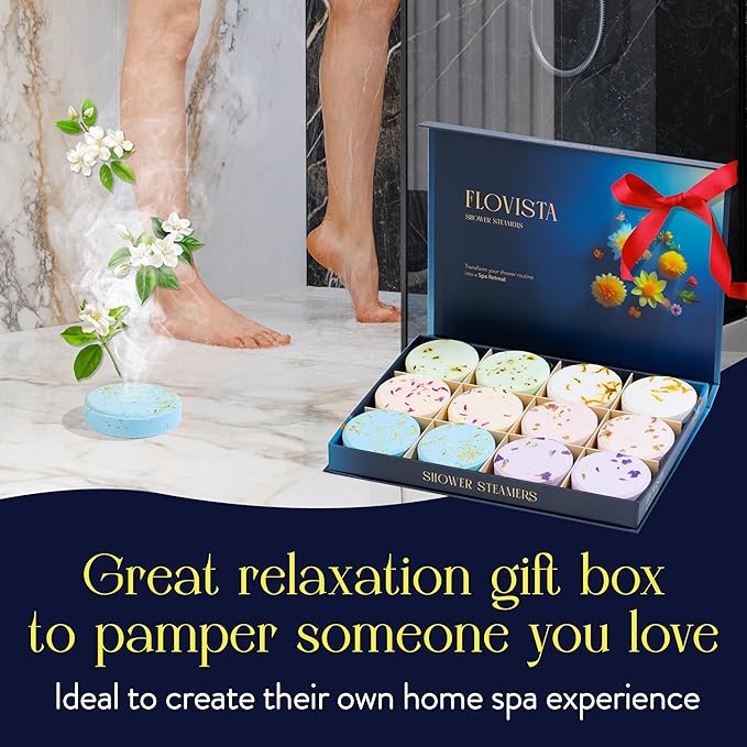 Gifts for Women, Aromatherapy Shower Steamers – 12-Pack Self Care & Spa - Image 2