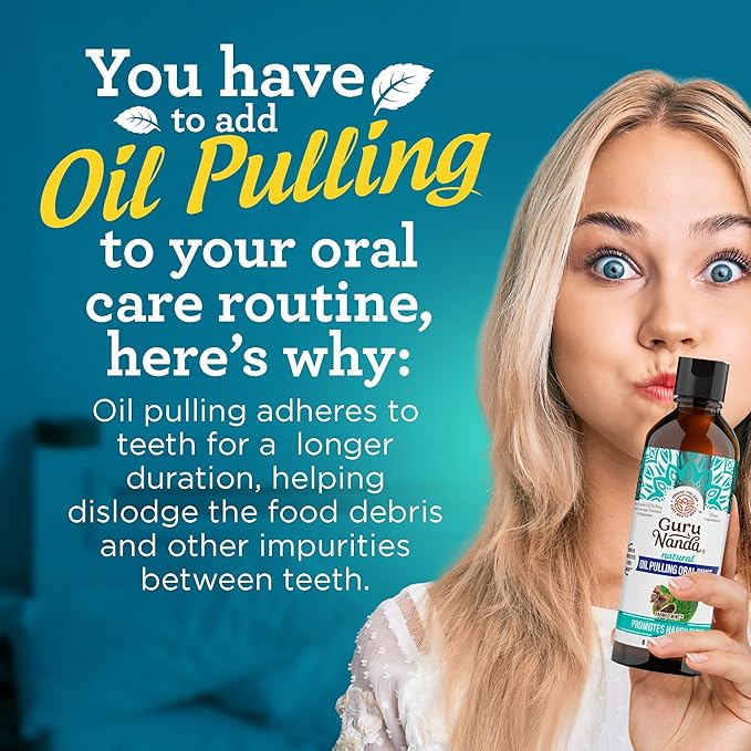 GuruNanda CocoMint Oil Pulling Mouthwash - Image 3