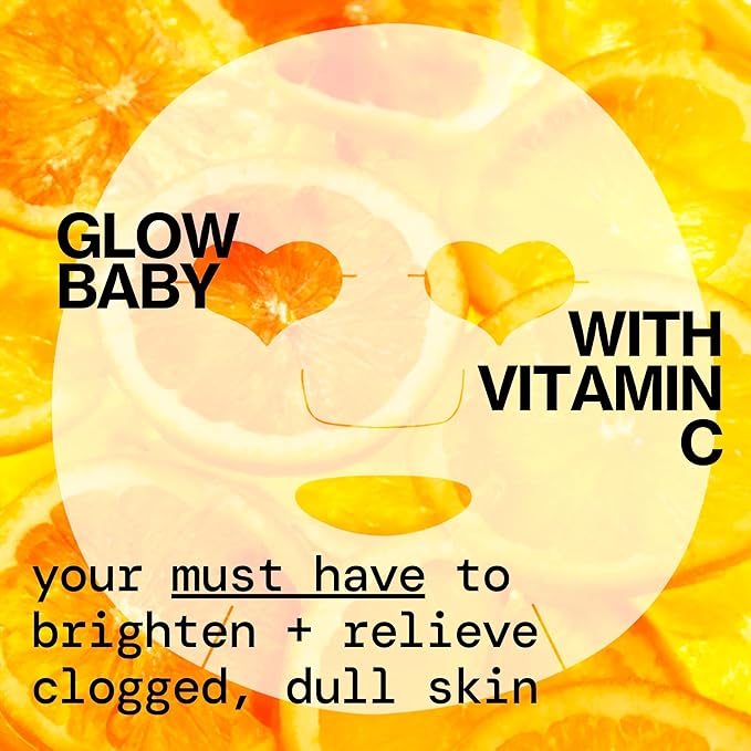 Pacifica Glow Baby Brightening Vitamin C Face Mask 4-Pack – Hydrating - Image 5