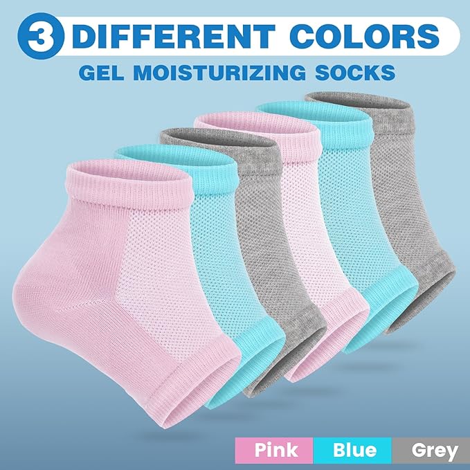 TEAWOO Moisturizing Toeless Socks - Image 3