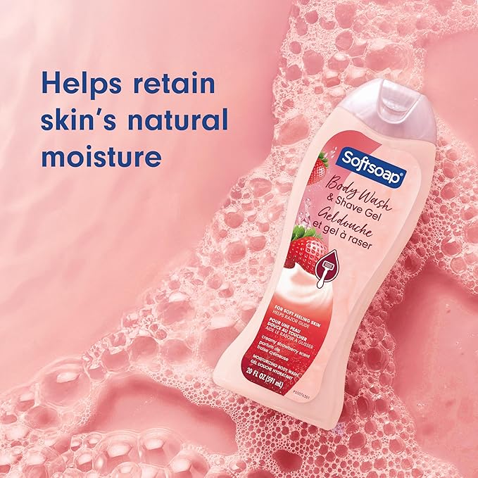Softsoap Moisturizing Body Wash and Shave Gel, Helps Razor Glide, Creamy - Image 7