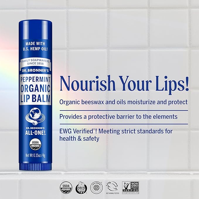 Dr. Bronner's - Organic Lip Balm - Made - Image 2