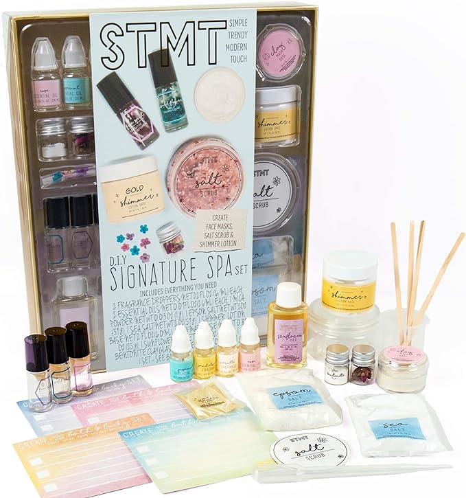 STMT DIY Signature Spa Set by Horizon Group USA, Mix & Make Your Own Spa by STMT