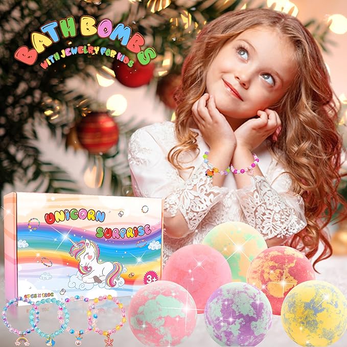 Unicorn Bath Bombs for Kids - Image 3
