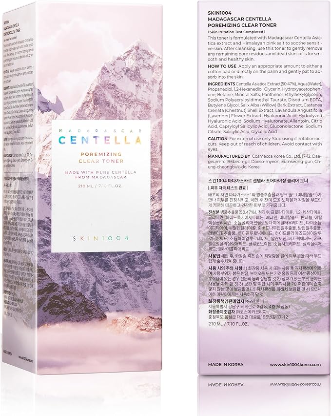 SKIN1004 Poremizing Clear Toner 7.10 fl.oz, Korean Face Toner - Image 9